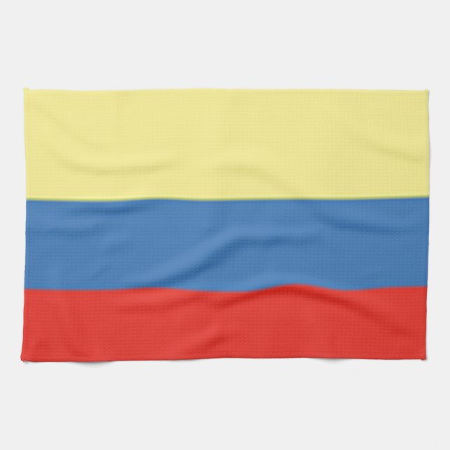 Paño De Cocina Bandera de Colombia (Horizontal)