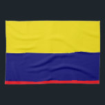 Paño De Cocina Bandera de Colombia<br><div class="desc">Diseños de la bandera de Colombia</div>