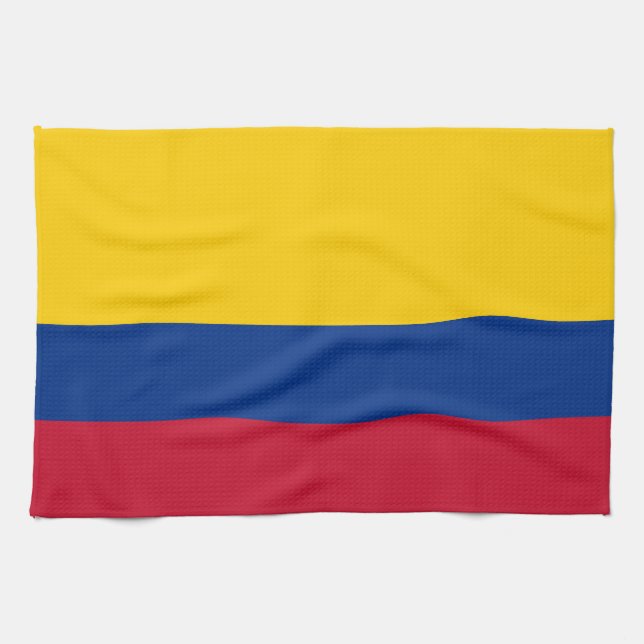 Paño De Cocina Bandera de Colombia (Horizontal)