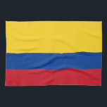Paño De Cocina Bandera de Colombia<br><div class="desc">Bandera de Colombia - Tricolor Nacional</div>