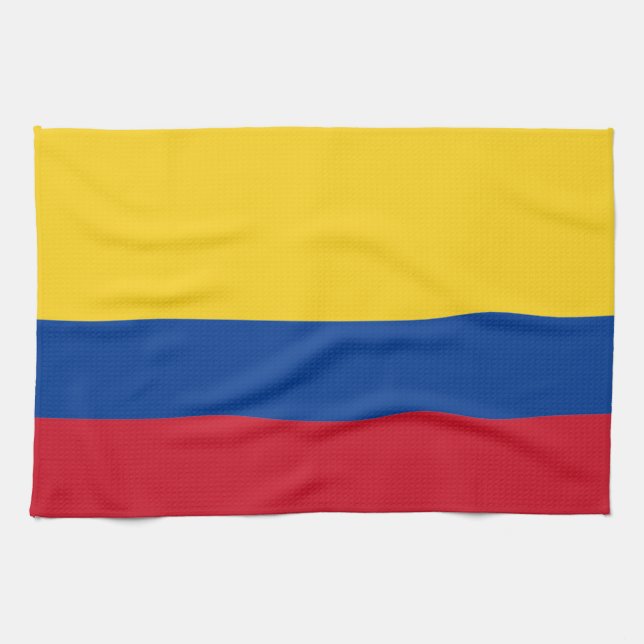 Paño De Cocina Bandera de Colombia (Horizontal)