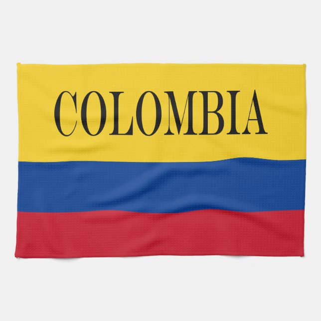 Paño De Cocina Bandera de Colombia - Bandera De Colombia (Horizontal)