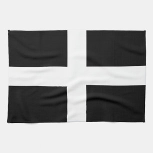 Paño De Cocina Bandera de Cornualles