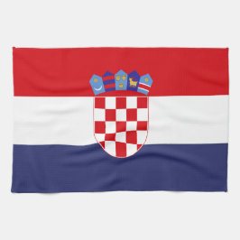 Paño De Cocina Bandera de Croacia