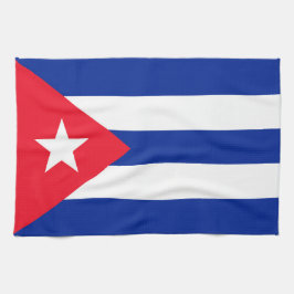 Paño De Cocina Bandera de Cuba
