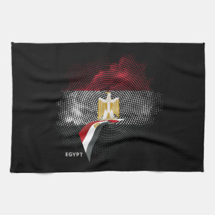 Paño De Cocina bandera de Egipto