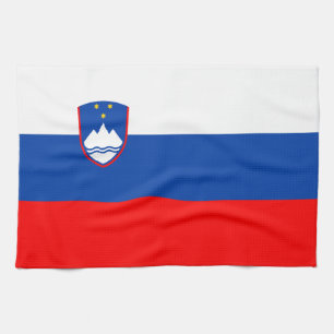 Paño De Cocina Bandera de Eslovenia