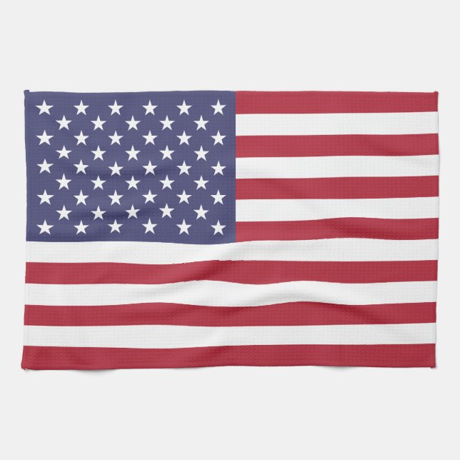 Paño De Cocina Bandera de Estados Unidos (Horizontal)