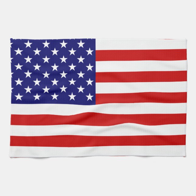 Paño De Cocina Bandera de Estados Unidos (Horizontal)