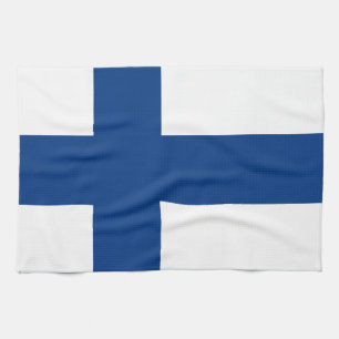 Paño De Cocina Bandera de Finlandia