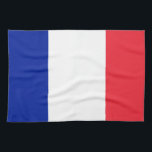 Paño De Cocina Bandera de Francia<br><div class="desc">Bandera de Francia</div>