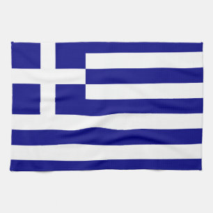 Paño De Cocina Bandera de Grecia