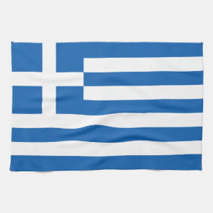 Paño De Cocina Bandera de Grecia