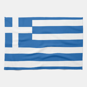 Paño De Cocina Bandera de Grecia