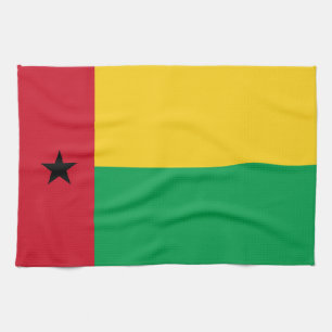 Paño De Cocina Bandera de Guinea-Bissau