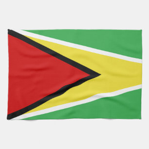 Paño De Cocina Bandera de Guyana