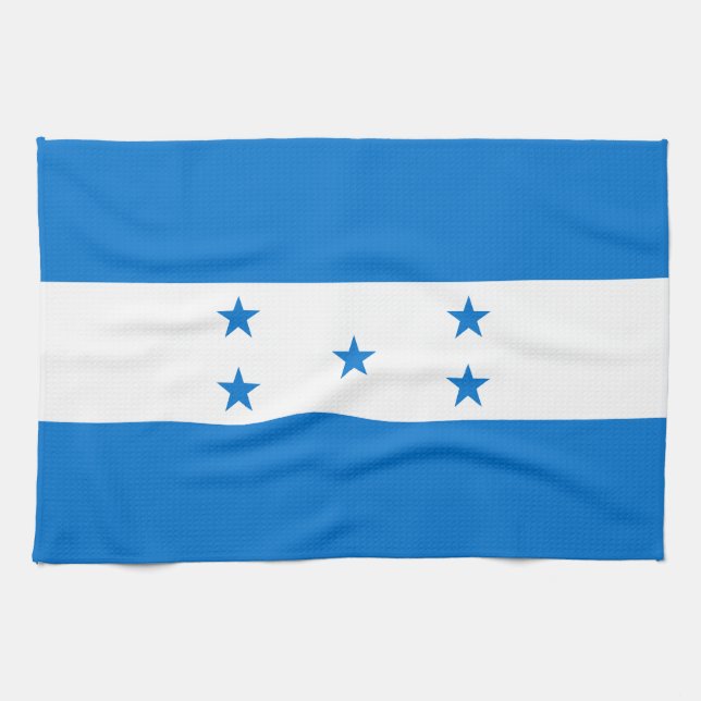 Paño De Cocina Bandera de Honduras (Horizontal)