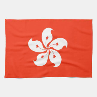 Paño De Cocina Bandera de Hong Kong