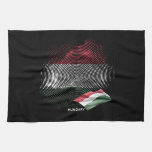 Paño De Cocina bandera de Hungría