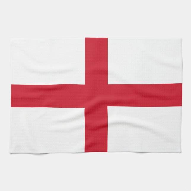 Paño De Cocina Bandera de Inglaterra (Horizontal)