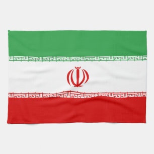 Paño De Cocina Bandera de Irán