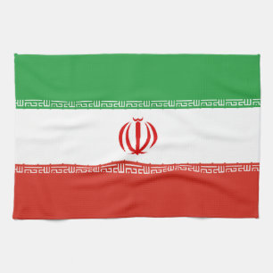 Paño De Cocina Bandera de Irán