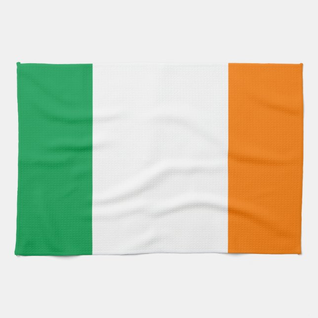 Paño De Cocina Bandera de Irlanda (Horizontal)