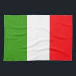 Paño De Cocina Bandera de Italia<br><div class="desc">¡Los parecer originales del diseño de la bandera él fueron pintados encendido! ¡Conmemore sus World Travel, celebre su herencia o muestre a cada uno cuánto usted ama su hogar! Esta imagen está disponible en una variedad de productos. ¿Control hacia fuera todo de nuestros otros diseños en http://www.zazzle.com/zipperedflags usted tiene una...</div>