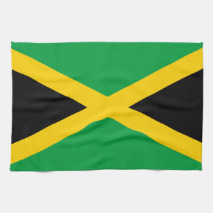 Paño De Cocina Bandera de Jamaica patriótica