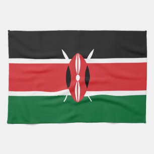 Paño De Cocina Bandera de Kenia