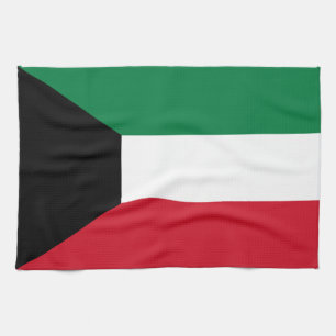 Paño De Cocina Bandera de Kuwait