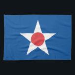Paño De Cocina Bandera de la ciudad de Asahikawa Prefectura de Ho<br><div class="desc">Símbolo japonés de la prefectura de Hokkaido de la ciudad de Asahikawa</div>