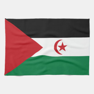 Paño De Cocina Bandera de la República Árabe Saharaui Democrática