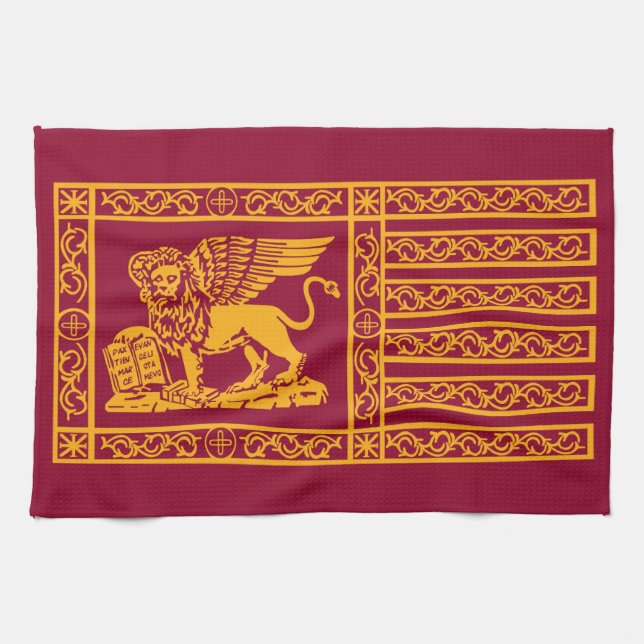 Paño De Cocina Bandera de la República de Venecia (Horizontal)