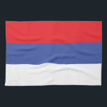 Paño De Cocina Bandera de la República Srpska<br><div class="desc">Bandera patriótica de la República Srpska.</div>