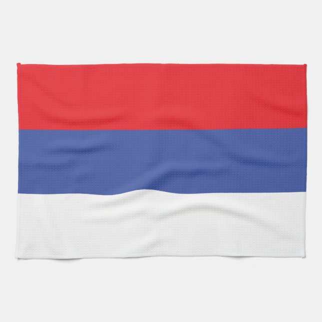 Paño De Cocina Bandera de la República Srpska (Horizontal)