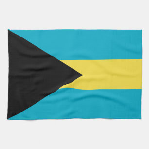 Paño De Cocina Bandera de las Bahamas