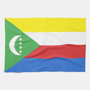 Paño De Cocina Bandera de las Comoras