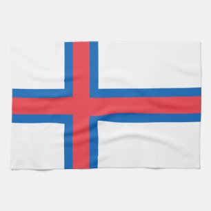 Paño De Cocina Bandera de las Islas Feroe