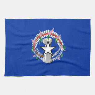 Paño De Cocina Bandera de las Islas Marianas del Norte