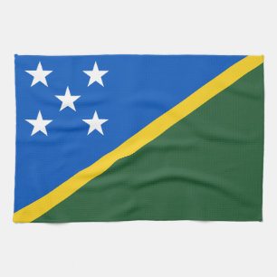 Paño De Cocina Bandera de las Islas Salomón