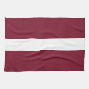 Paño De Cocina Bandera de Letonia