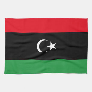 Paño De Cocina Bandera de Libia