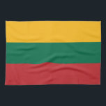 Paño De Cocina Bandera de Lituania<br><div class="desc">¡Un regalo ideal para todos los patriotas de su país!</div>