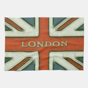 Paño De Cocina Bandera de Londres Reino Unido