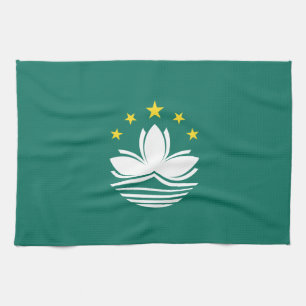 Paño De Cocina Bandera de Macao