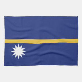 Paño De Cocina Bandera de Nauru