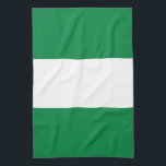 Paño De Cocina Bandera de Nigeria<br><div class="desc">¡Un regalo ideal para todos los patriotas de su país!</div>