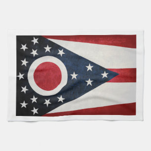 Paño De Cocina Bandera de Ohio