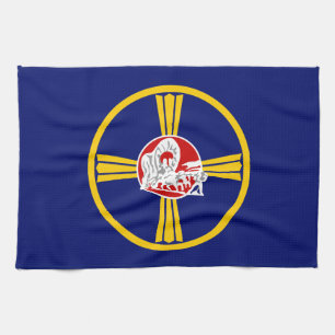 Paño De Cocina Bandera de Omaha (Nebraska)